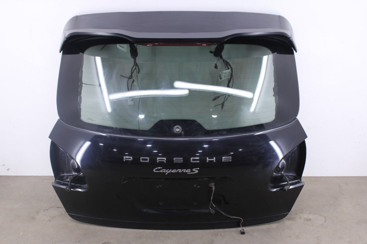 2011-14 Porsche Cayenne S Liftgate Back Door Shell Panel w/ Glass 95851201107GRV0