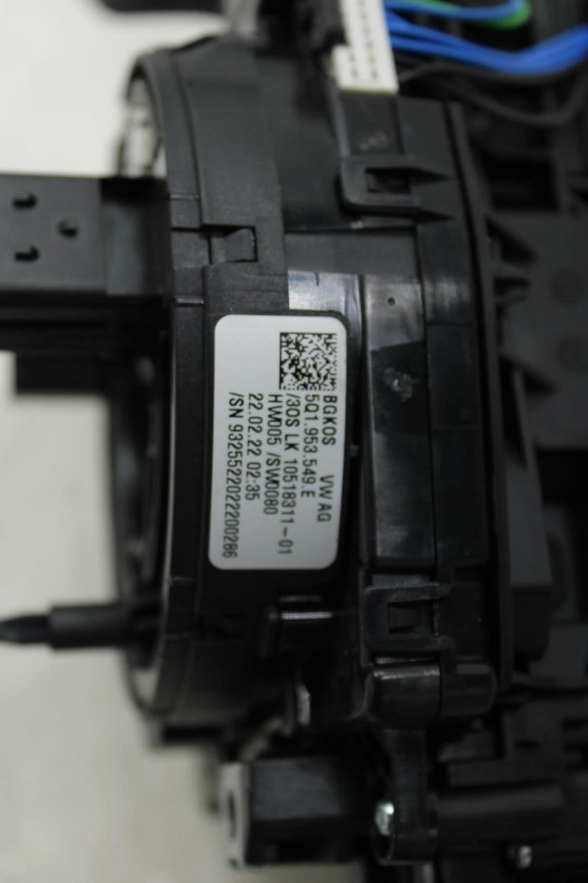 19-23 Audi Q3 S Line Steering Column Turn Signal Wiper Switch 82A-953-521-NE OEM - Alshned Auto Parts