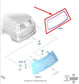 2018-2024 Ford Expedition Back Window Glass Weatherstrip Seal JL1Z-7842084-A OEM - Alshned Auto Parts