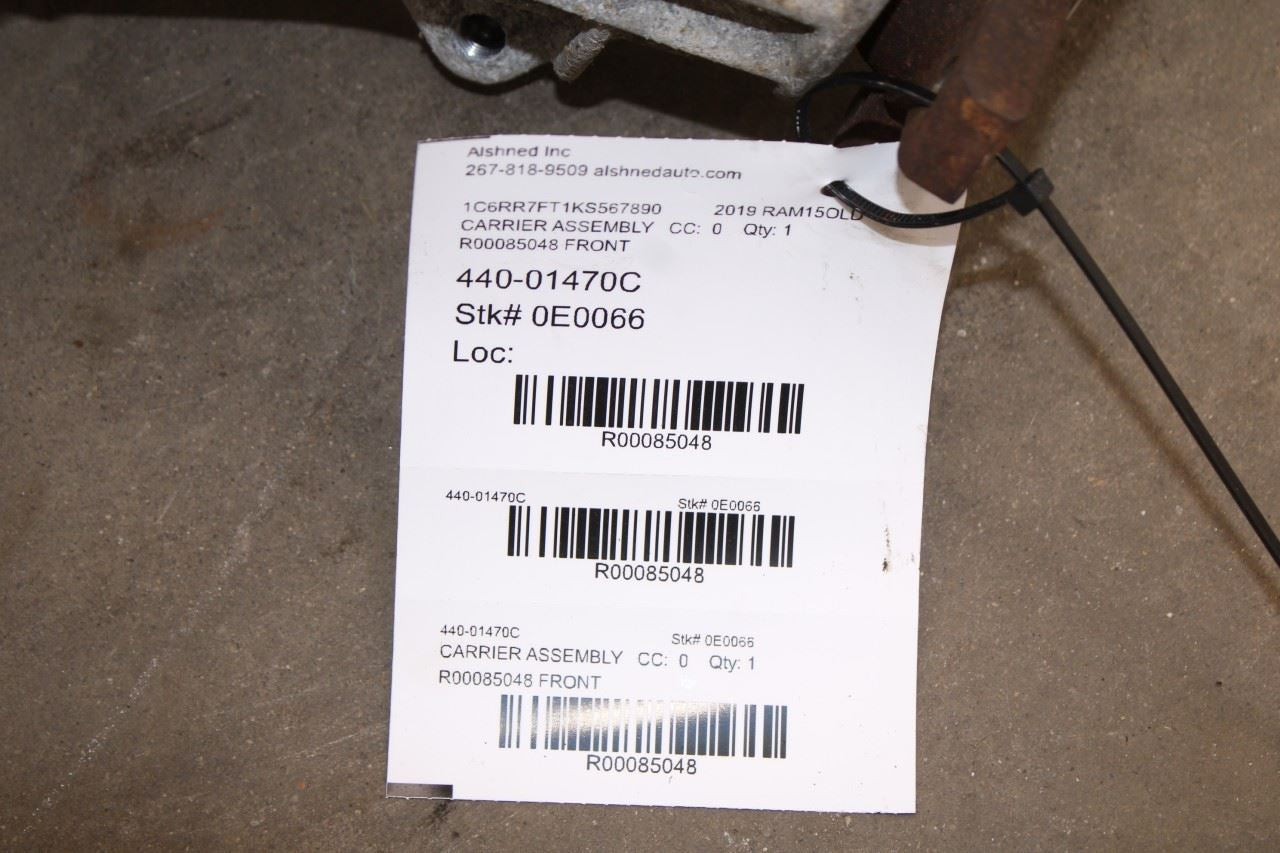 13-21 Ram 1500 Classic Express Quad Cab Front Axle Differential 3.92 ratio 215mm9