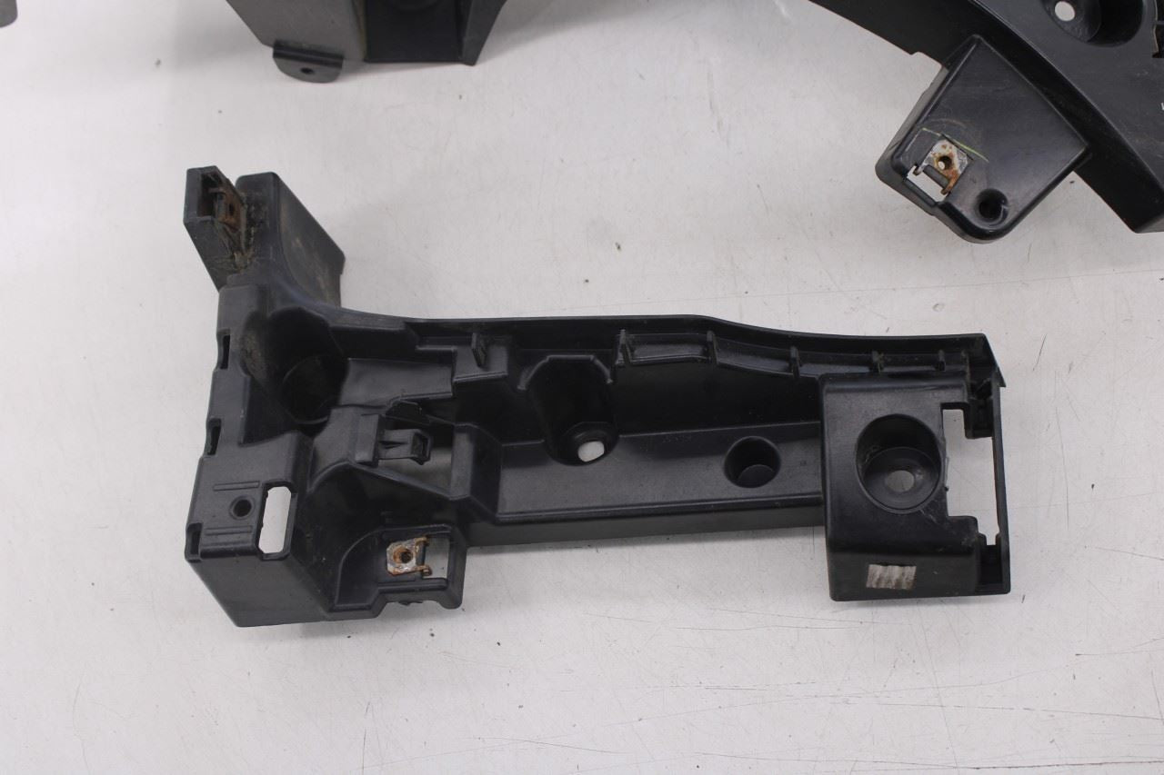 11-13 BMW X5 xDrive35i Rear Bumper Right Left and Center Mount Bracket Set of 56