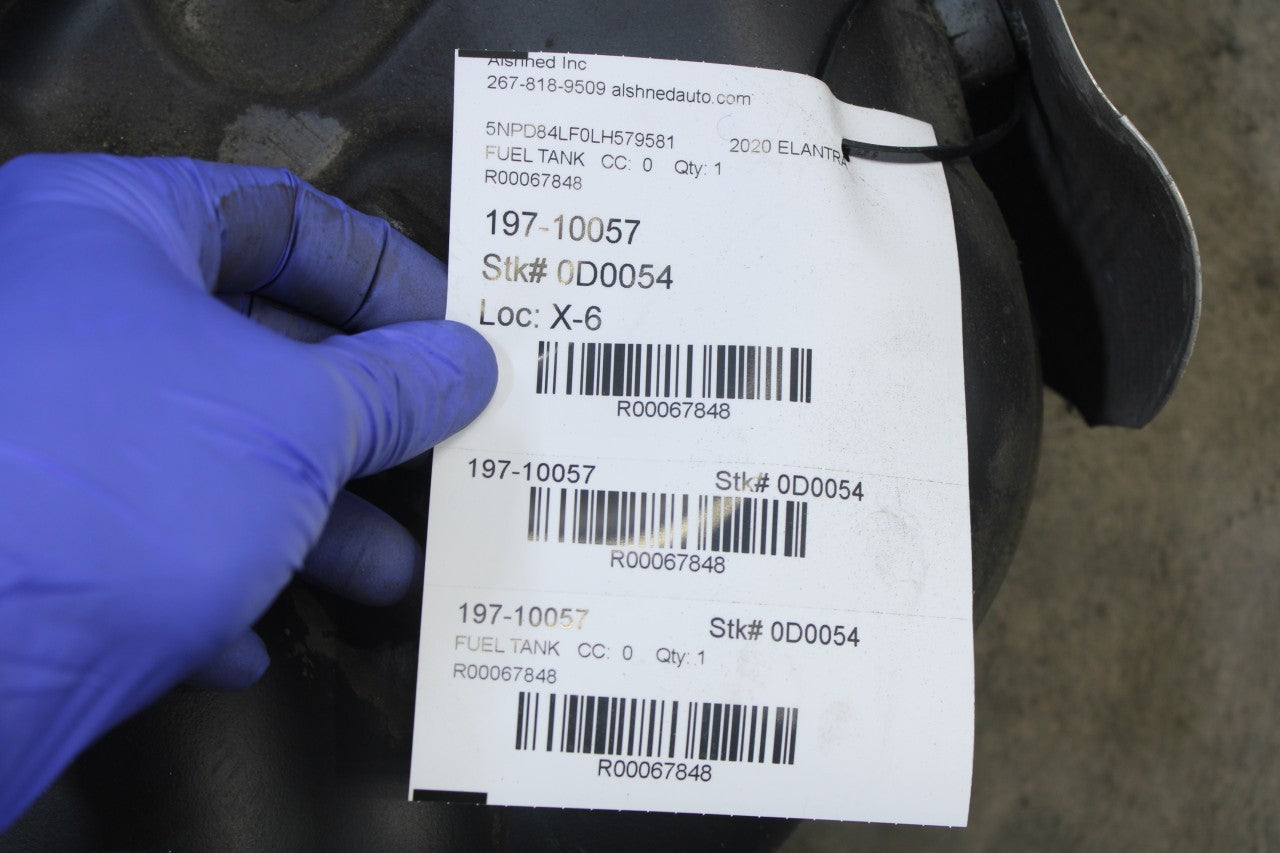 2017-2020 Hyundai Elantra SEL 2.0L Fuel Gas Tank 14.0 US Gallons 31150-F3500 OEM - Alshned Auto Parts