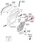 16-20 Kia Sorento LX Rear Left Driver Side Door Lock Latch Actuator 81410-C5000 - Alshned Auto Parts