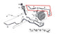 2013-15 BMW 750i xDrive 4.4L Engine Radiator Water Coolant Hose Pipe 17127619711 - Alshned Auto Parts