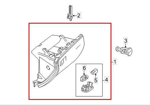 2012-2015 Mercedes-Benz ML350 Glove Box Storage Compartment 166-680-00-91-7M55 - Alshned Auto Parts