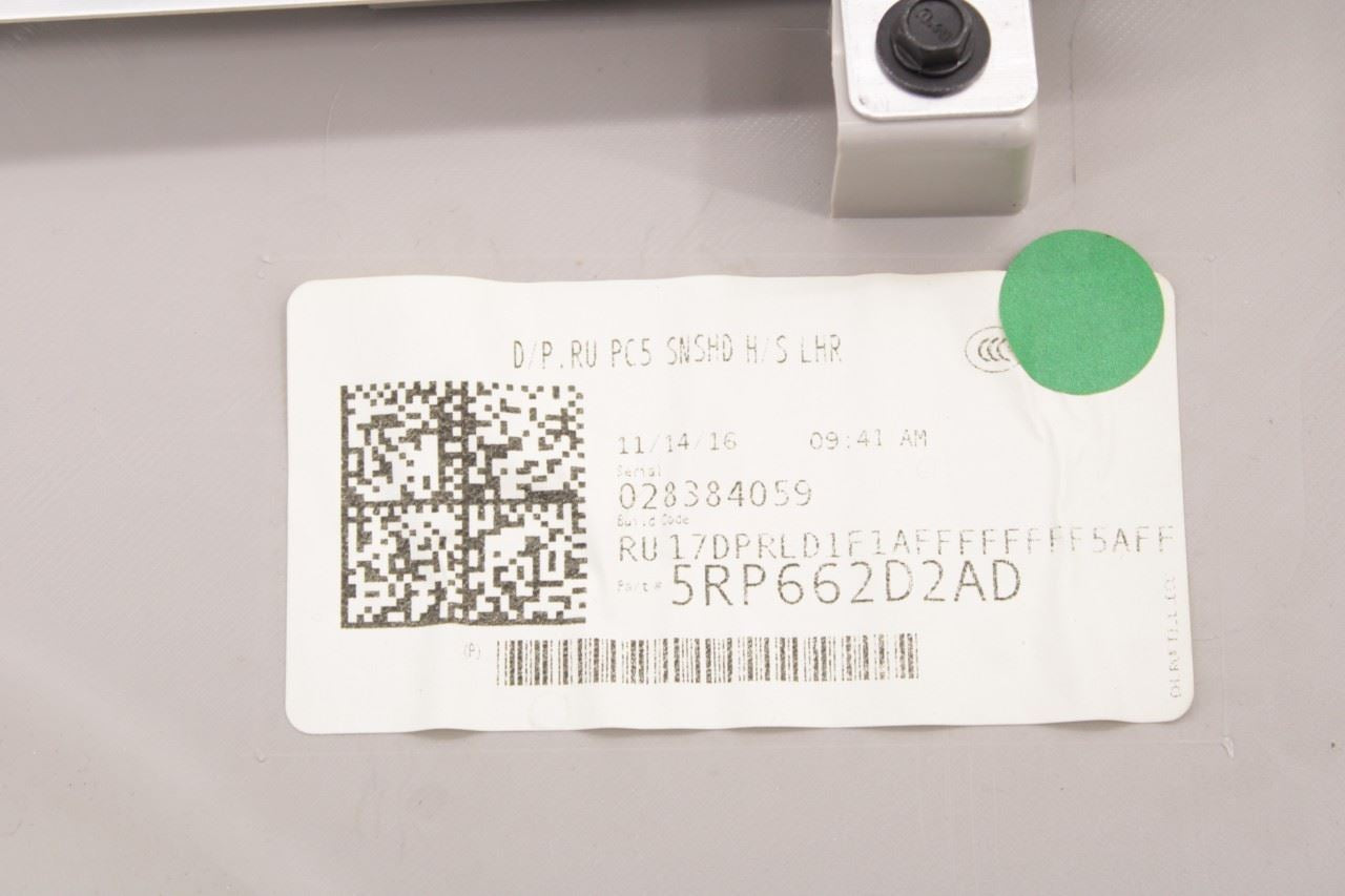 17-24 Chrysler Pacifica Limited Rear Left Sliding Door Trim Panel with Sunshade - Alshned Auto Parts