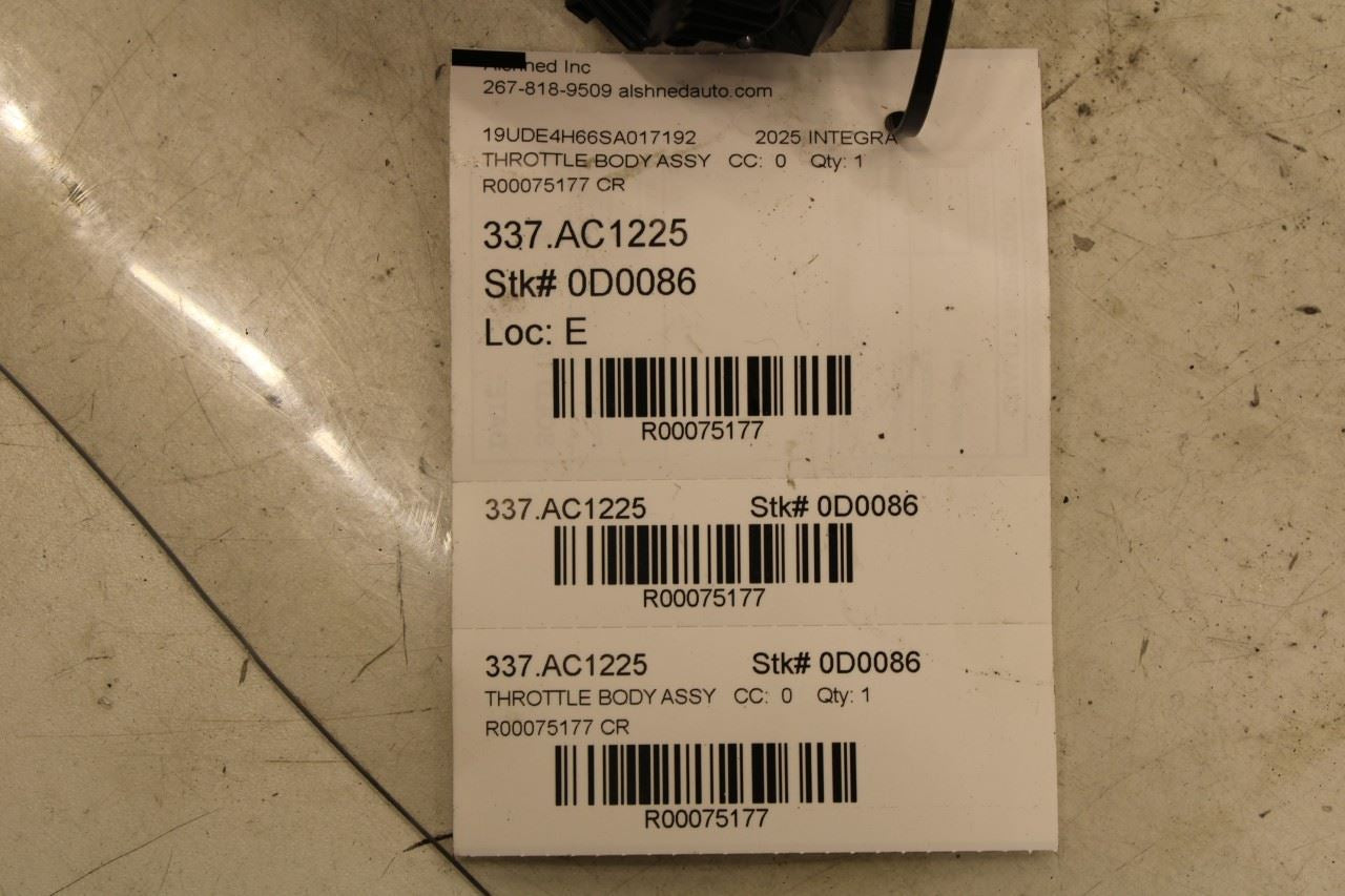 2023-2026 Acura Integra A-Spec Fuel Injection Throttle Body 16400-59B-003 *ReaD* - Alshned Auto Parts