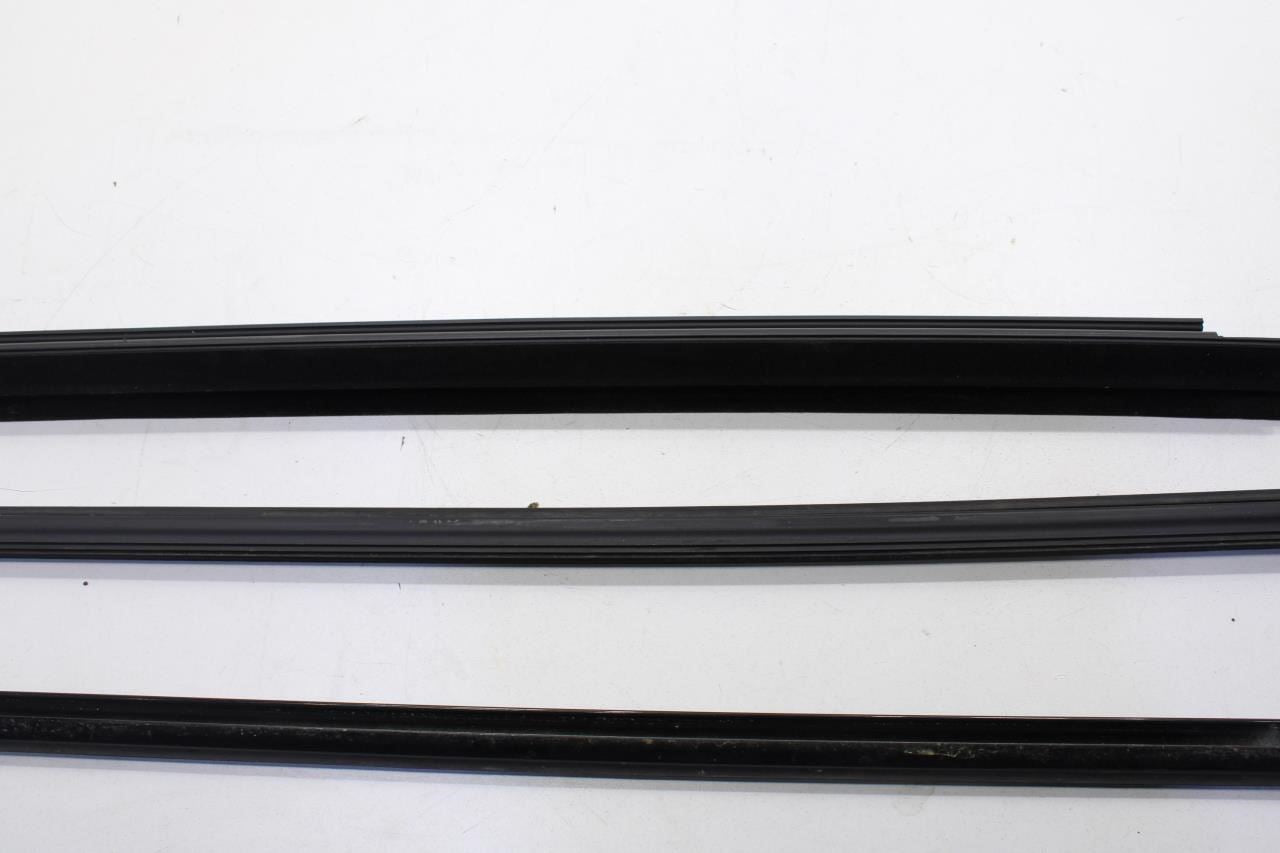 10-15 BMW 750i xDrive Front Left Door Run Channel Belt Outer Inner Molding Seal - Alshned Auto Parts