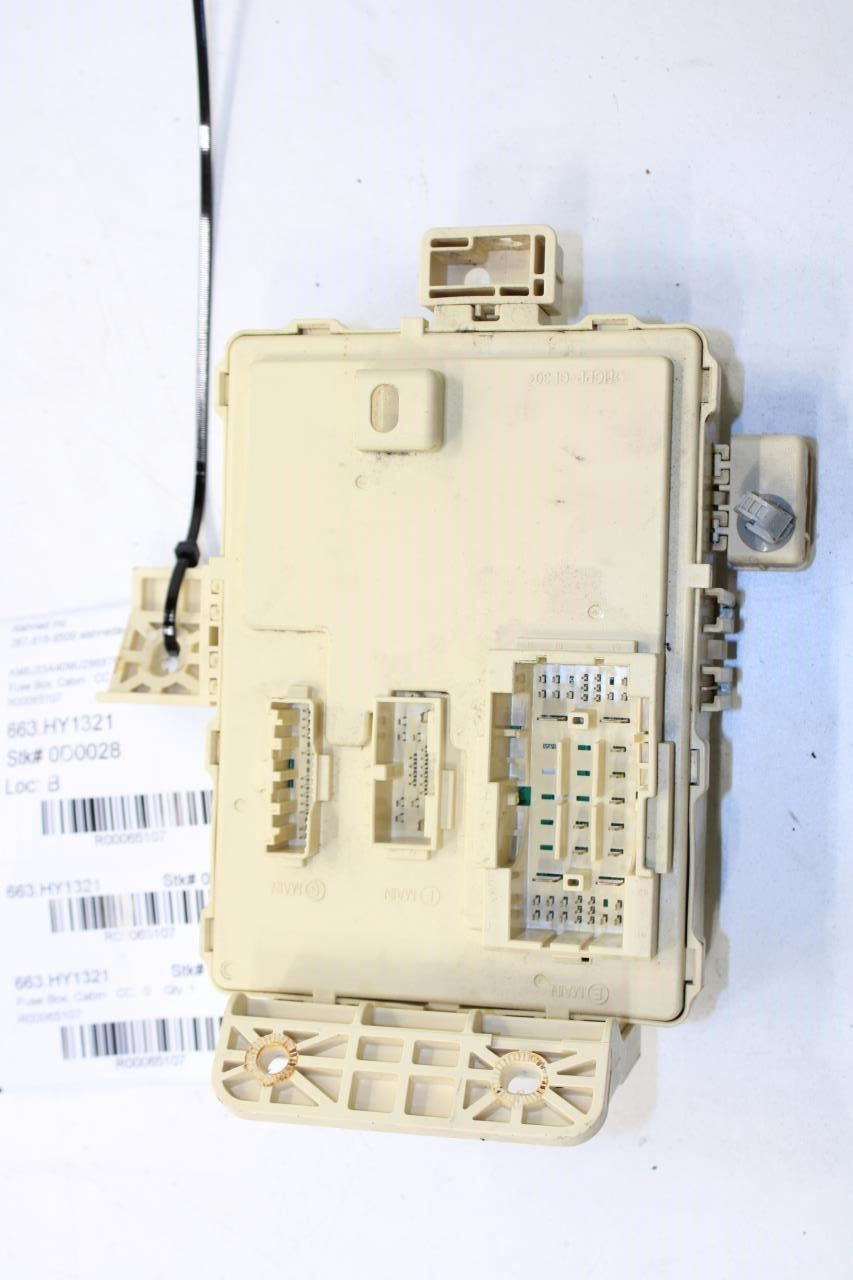 19-21 Hyundai Tucson Value 2.0L Cabin Instrument Panel Fuse Relay Junction Block - Alshned Auto Parts
