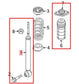 2016-20 Nissan Pathfinder SV FWD Rear LH or RH Shock Strut Absorber E6210-9NF0A - Alshned Auto Parts