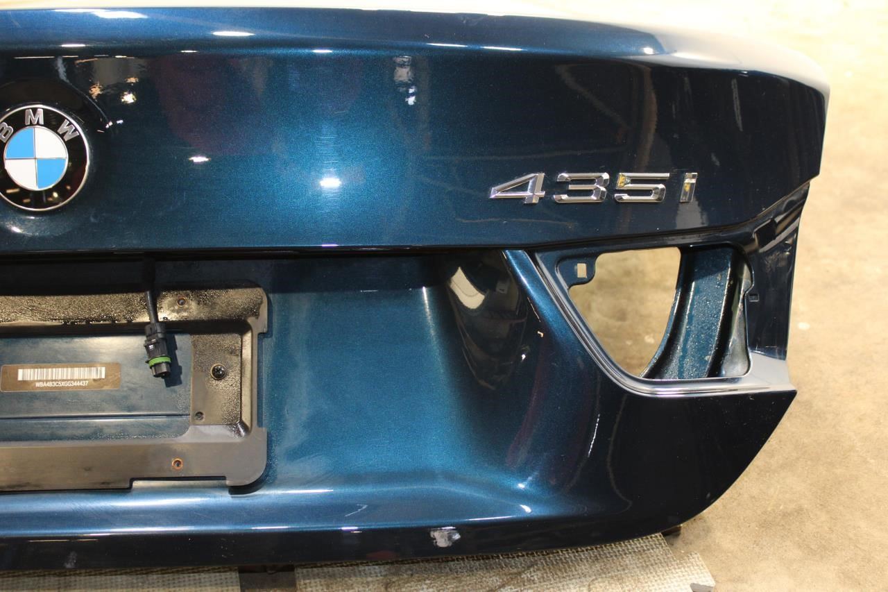 2015-2016 BMW 435i Gran Coupe xDrive Trunk Lid Litfgate Shell Panel w/ Glass - Alshned Auto Parts