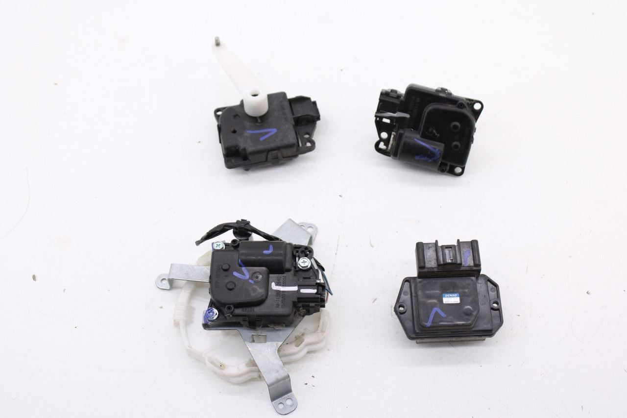 11-17 Jeep Wrangler Unlimited Sport HVAC Blend Door Actuator Set of 3 w Resistor - Alshned Auto Parts