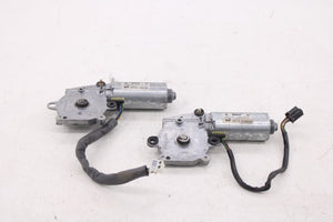 2003-06 Mercedes-Benz E500 Upper Roof Power Sliding Glass Sunroof Motor Set of 2
