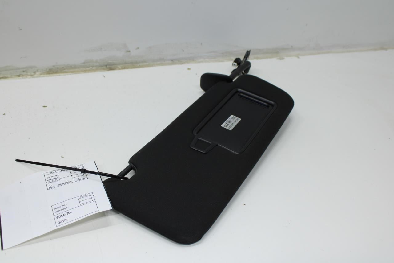 2018-23 Kia Stinger GT1 Front Right Side Sun Visor w/ Mirror 85202-J5240TWK OEM - Alshned Auto Parts