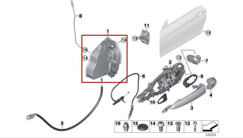 2015-2016 BMW 435I Gran Coupe xDrive FR RH Door Lock Latch Actuator 51217229458 - Alshned Auto Parts