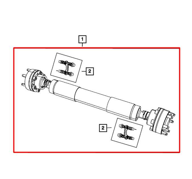 2012-18 Jeep Grand Cherokee Limited Front Axle Drive Propeller Shaft 52853641AD - Alshned Auto Parts