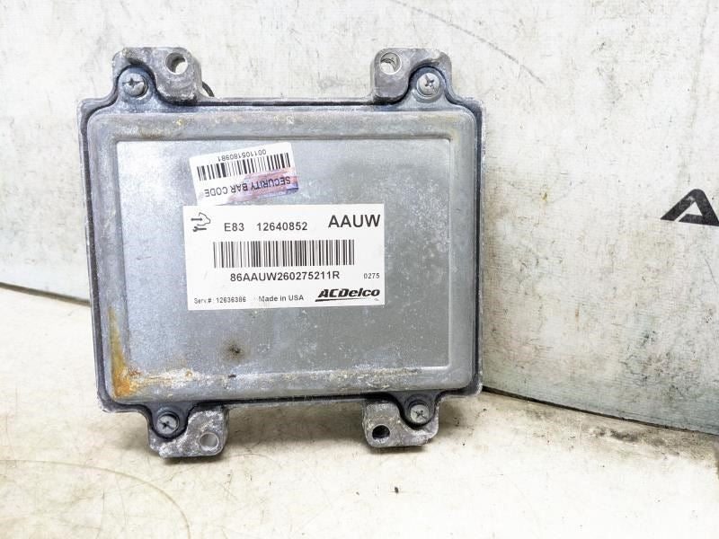 2011-2012 Chevrolet Cruze Engine Computer Control Module ECU ECM 12640852 OEM - Alshned Auto Parts