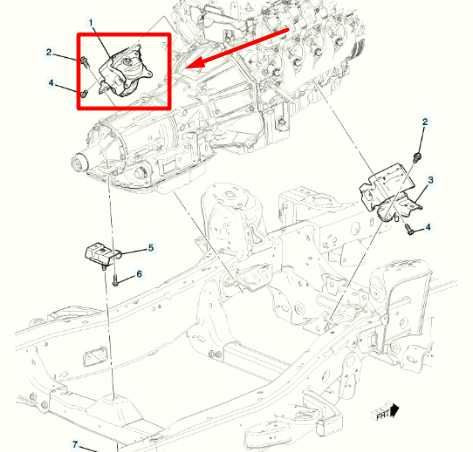 2019-2023 Chevrolet Silverado 1500 Front Left Driver Engine Mount 84497437 OEM - Alshned Auto Parts