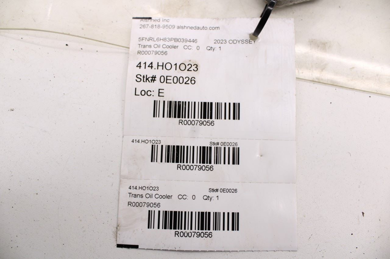18-24 Honda Odyssey Touring 3.5L FWD Auto Transmission Oil Cooler 25560-5MX-A01 - Alshned Auto Parts