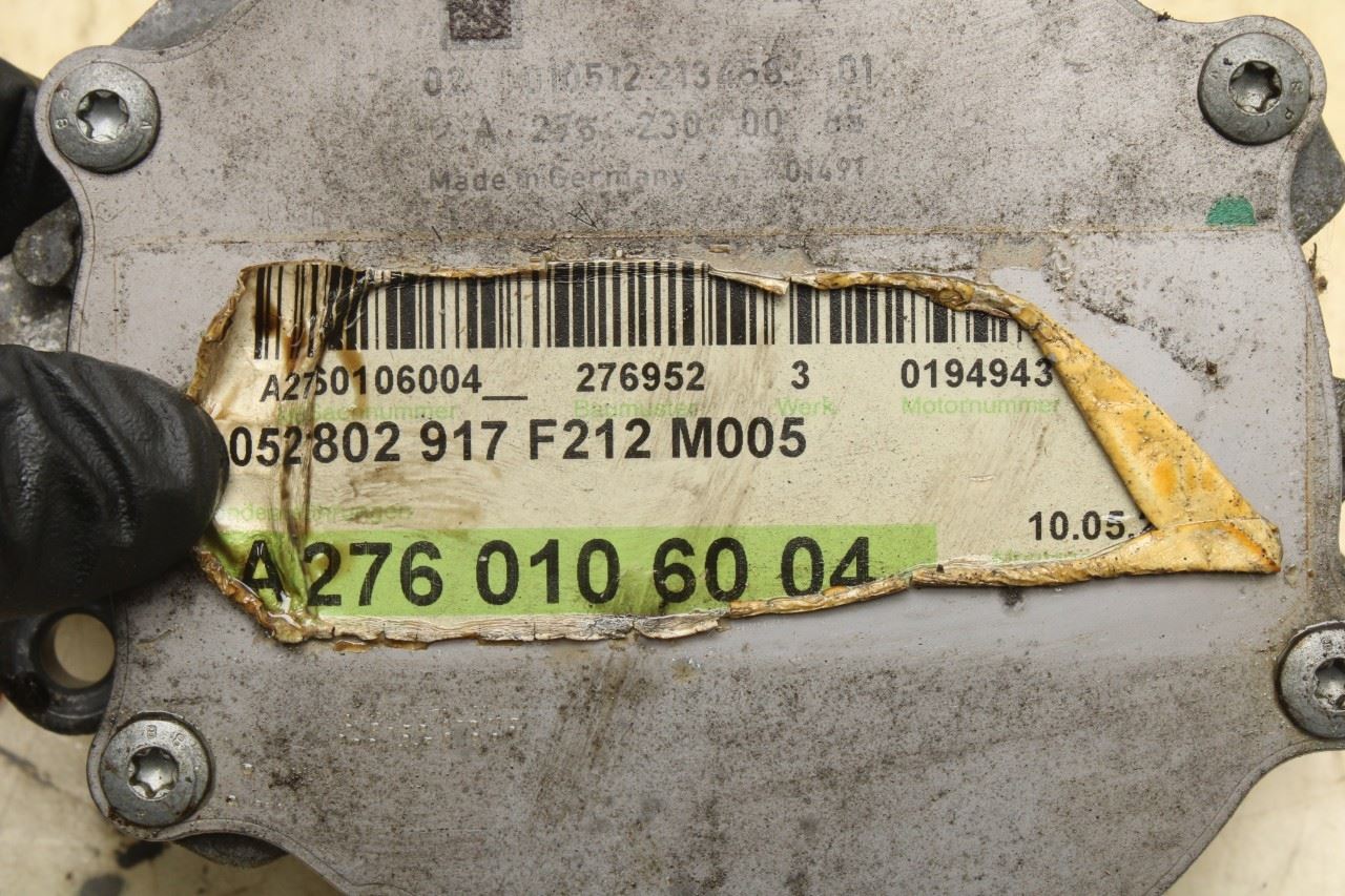 2012-2016 Mercedes-Benz E350 Sport 4MATIC 3.5L Engine Vacuum Pump 276230026564 - Alshned Auto Parts