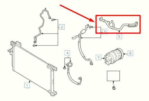 2019-2021 Nissan Altima 2.5L A/C Heat Exchanger Internal Pipe 92446-6CA1A OEM - Alshned Auto Parts