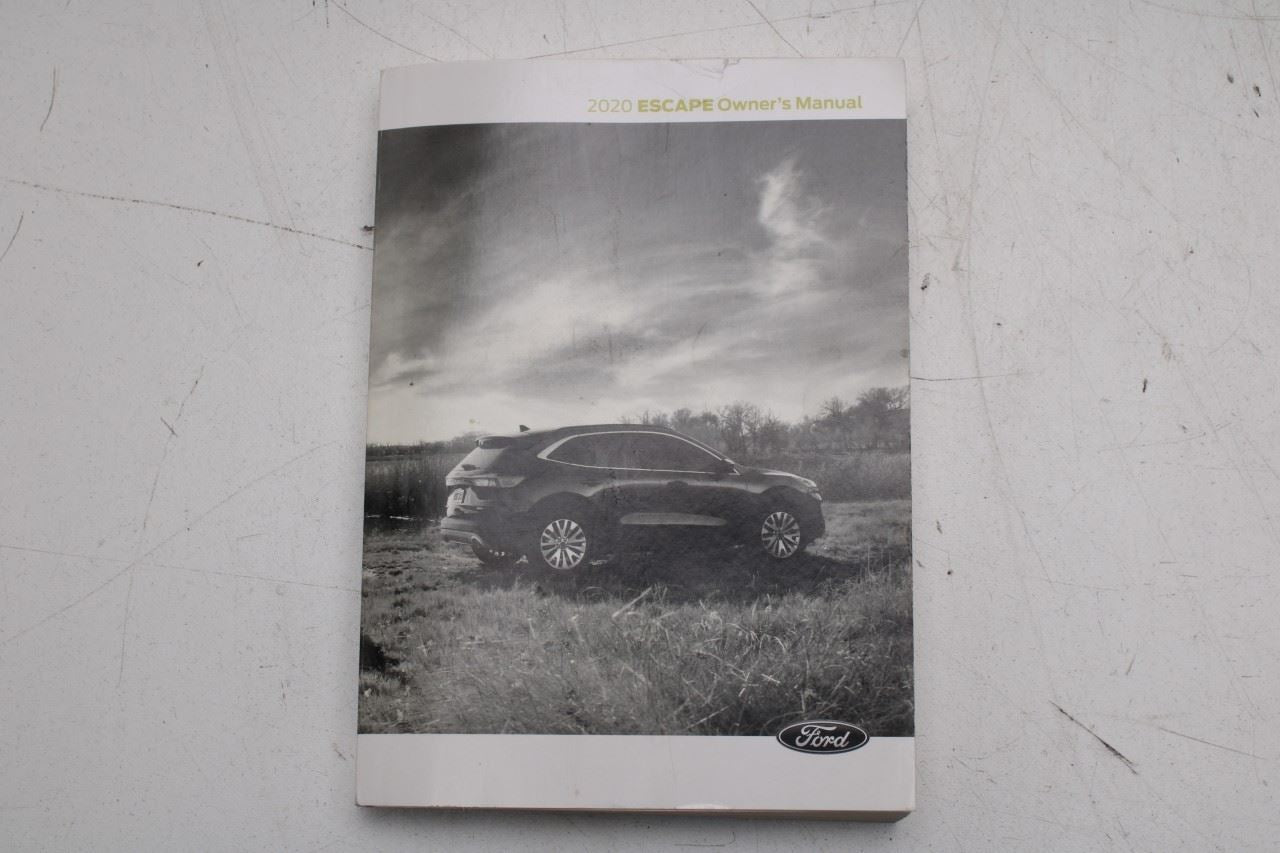 2020 Ford Escape SEL Owners Manual Set with Case LJ5J9A321AA OEM - Alshned Auto Parts