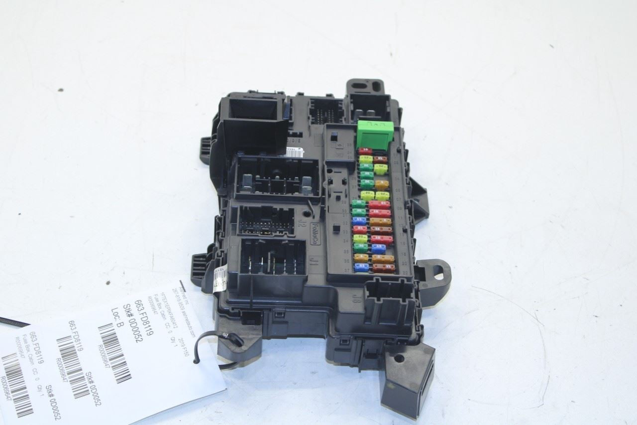 18-20 Ford F150 XL Super Cab 2.7L BCM Keyless Entry Body Control Module Fuse Box - Alshned Auto Parts