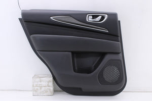 16-20 Infiniti QX60 Rear Left Driver Side Door Trim Panel 829A1-9NF0A OEM *ReaD*