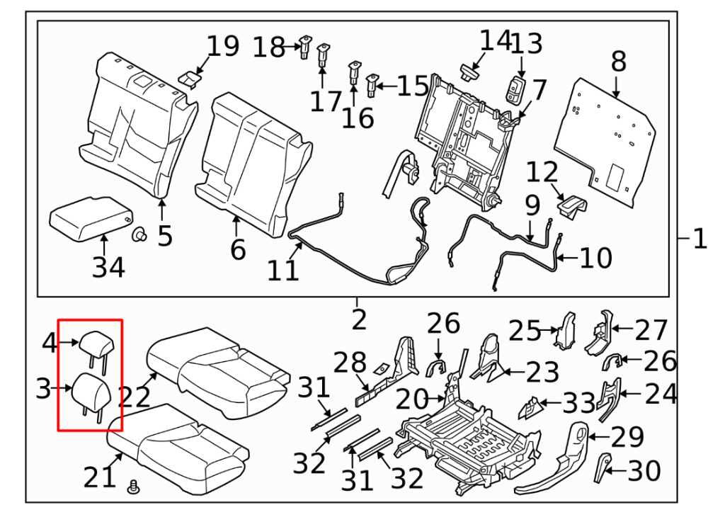 2020-23 Mazda CX-9 Grand Touring Rear RH LH and Center 2nd Row Seat Headrest Set - Alshned Auto Parts