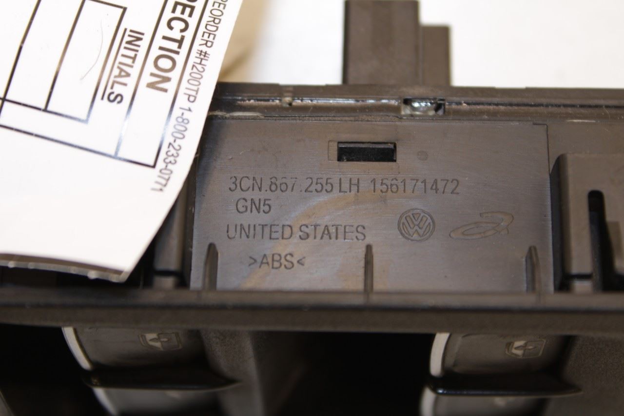 2018-2023 Volkswagen Atlas S Front Left Master Power Window Switch 5G0-959-857-E - Alshned Auto Parts