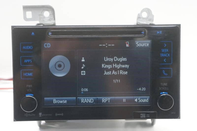 2016-19 Toyota Tacoma Audio Radio Receiver Navigation w/ Screen 86100-08062 OEM - Alshned Auto Parts