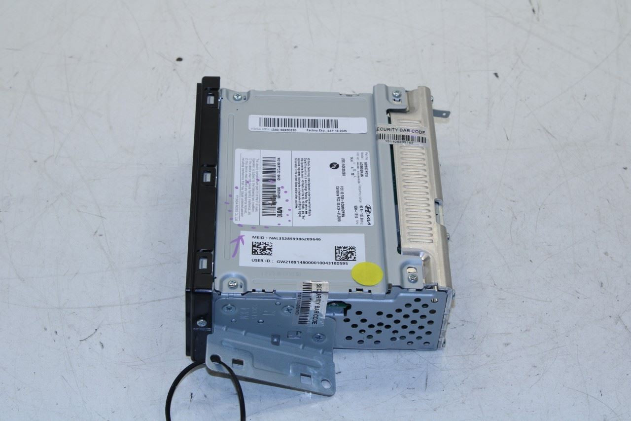 2022-24 Hyundai Tucson SEL Audio Radio Receiver US built 96160-CW010 OEM *ReaD* - Alshned Auto Parts