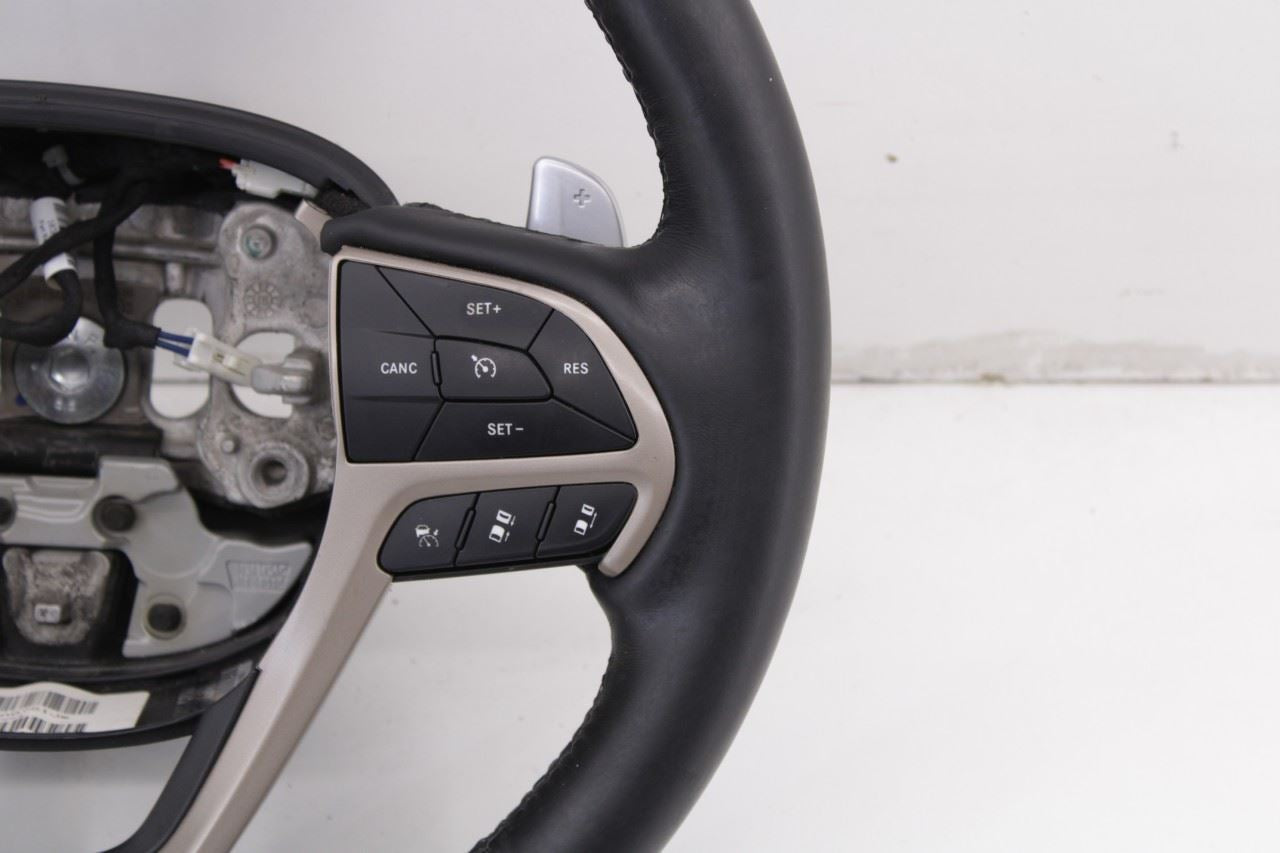 14-21 Jeep Grand Cherokee Summit 5.7L Steering Wheel Leather w/ Control Buttons - Alshned Auto Parts