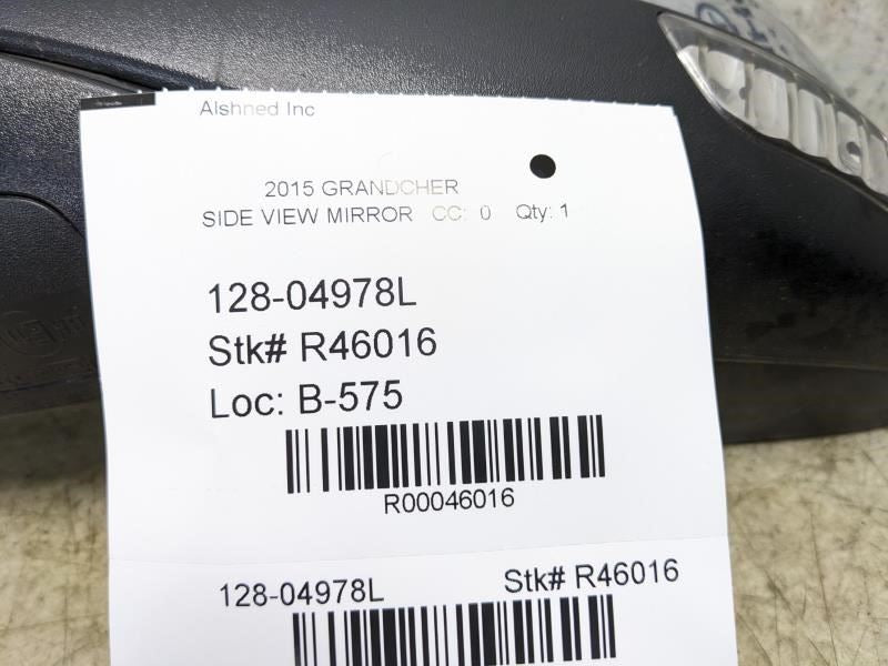 2011-2018 Jeep Grand Cherokee Left Driver Side Rearview Mirror 68236929AB OEM - Alshned Auto Parts