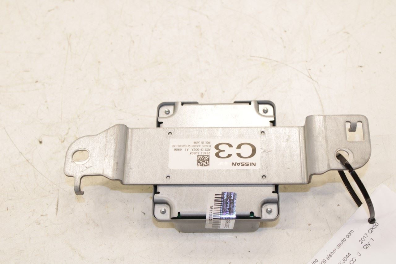 2015-2017 Infiniti QX50 Driver Assist System ADAS Control Module 284E7-5UB0A OEM - Alshned Auto Parts