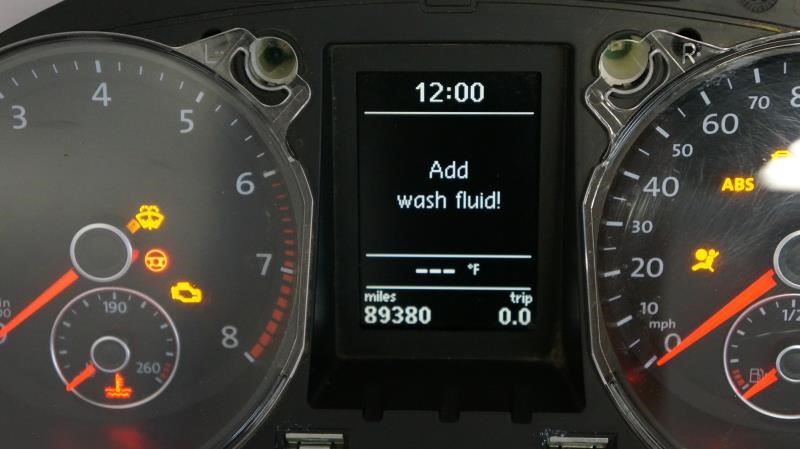 10-11 Volkswagen CC Sport 2.0L Speedometer Gauge Instrument Cluster 89K Mileage - Alshned Auto Parts