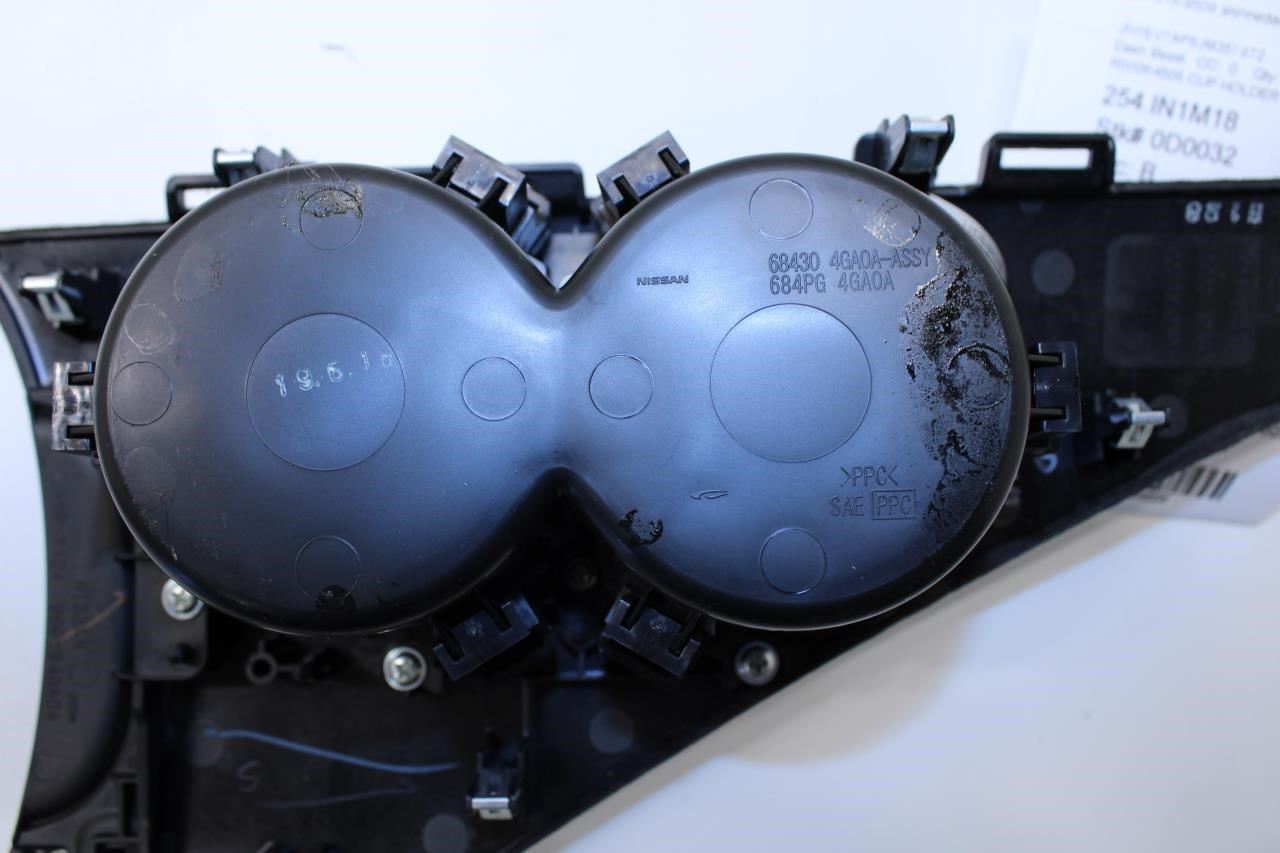 16-20 Infiniti Q50 Luxe RWD Center Console Trim Panel w/ Cup Holder 96950-6HJ6A - Alshned Auto Parts