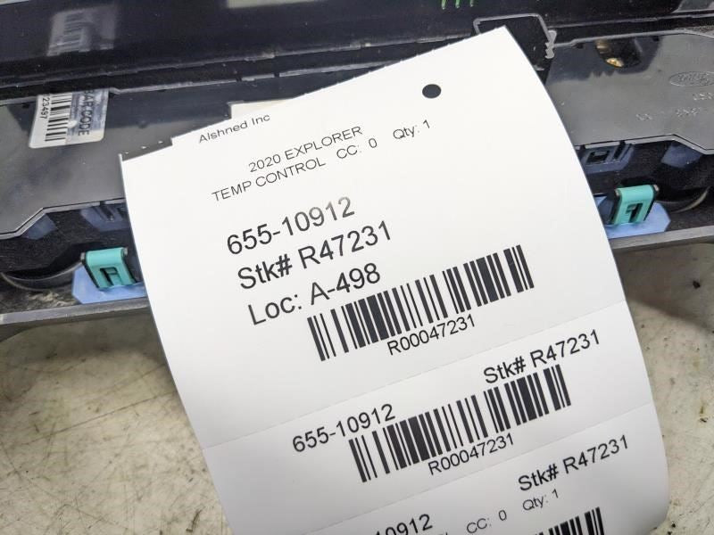 20 Ford Explorer Radio AC Heater Temperature Climate Control LB5T-18C612-DF OEM - Alshned Auto Parts
