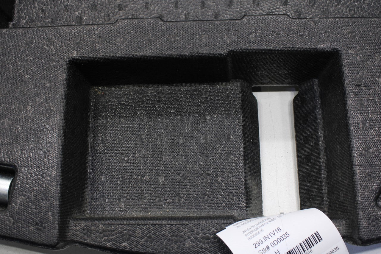 17-22 Infiniti Q60 Luxe 3.0L Rear Trunk Luggage Tool Foam Holder w/ Wheel Wrench - Alshned Auto Parts