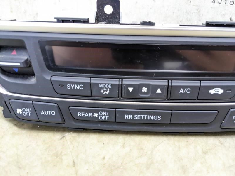 2017-20 Honda Ridgeline AC Heater Temperature Climate Control 79600-T6Z-A51 OEM - Alshned Auto Parts