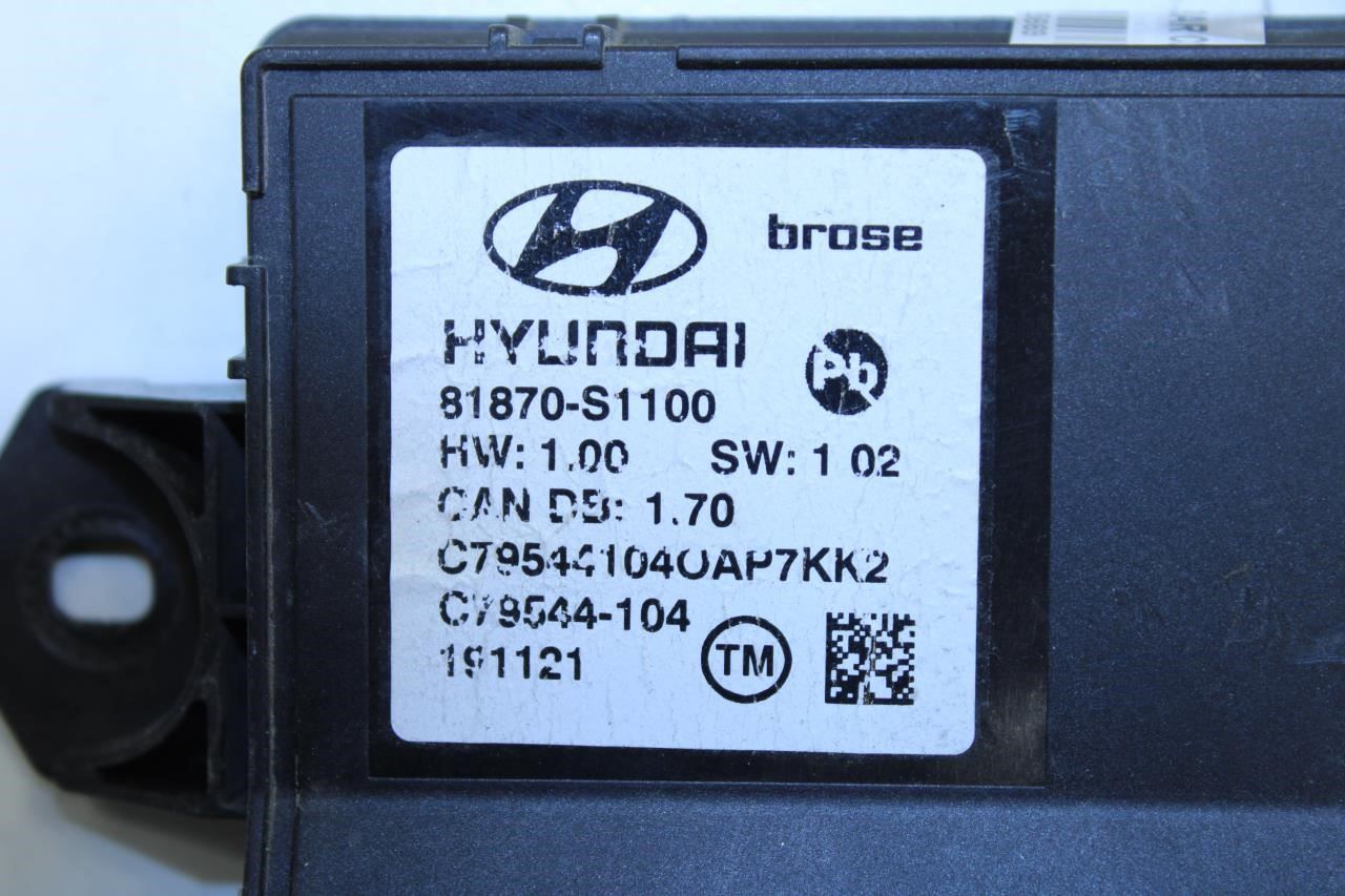 2019-2020 Hyundai Santa Fe Power Liftgate Memory Control Module 81870-S1100 OEM - Alshned Auto Parts