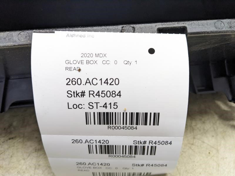 2018-2020 Acura MDX Glove Box Storage Compartment 77500-TZ5-A0 OEM *ReaD* - Alshned Auto Parts