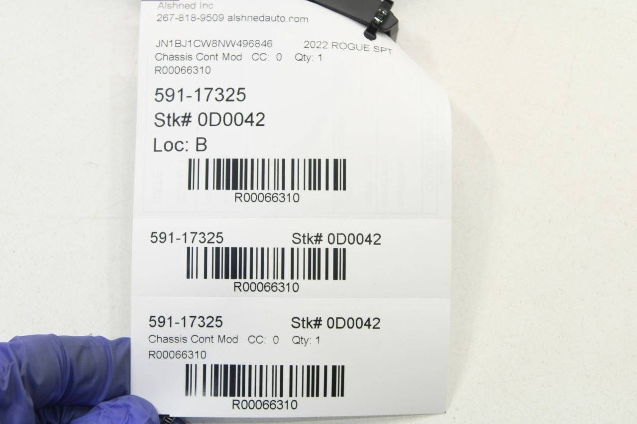 2022 Nissan Rogue Sport SL 2.0L Body Computer Control Module BCM BCU 284B1-7FL3A - Alshned Auto Parts