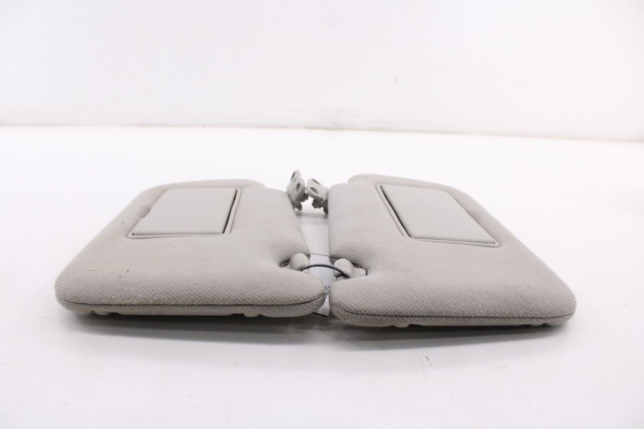 2013-19 Nissan Sentra SV Front Right and Left Side Sun Visor Set Cloth w/ Mirror9