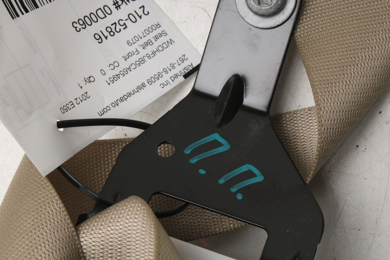 10-13 Mercedes-Benz E350 Sport 4Matic 3.5L Front Right Side Seat Belt Retractor - Alshned Auto Parts