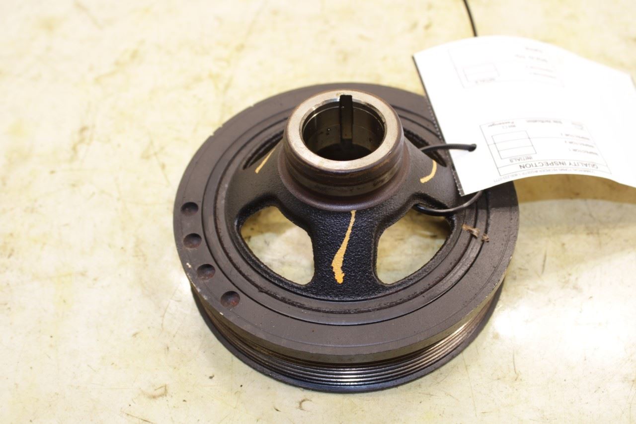 14-17 Infiniti QX50 3.7L Engine Crankshaft Pulley Harmonic Balancer 12303-JK20A - Alshned Auto Parts