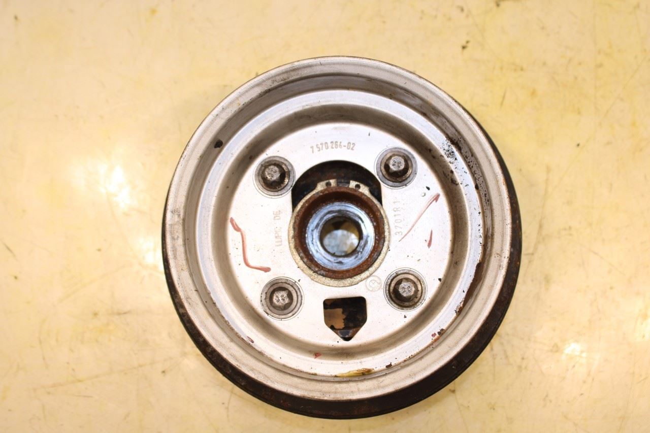 2010-15 BMW 750Li xDrive 4.4L Engine Crankshaft Pulley Vibration Damper 7570264 - Alshned Auto Parts