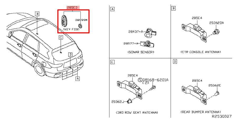 2016-2019 Infiniti QX60 3.5L FWD Smart Key Keyless Remote Entry Fob Transmitter - Alshned Auto Parts