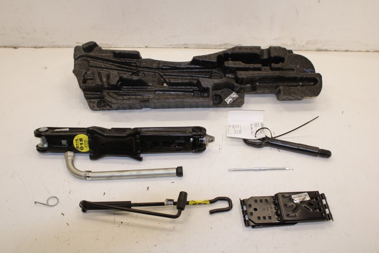2018-23 Volkswagen Atlas S 3.6L Lift Jack and Tool Kit w/ Tools Holder Container - Alshned Auto Parts