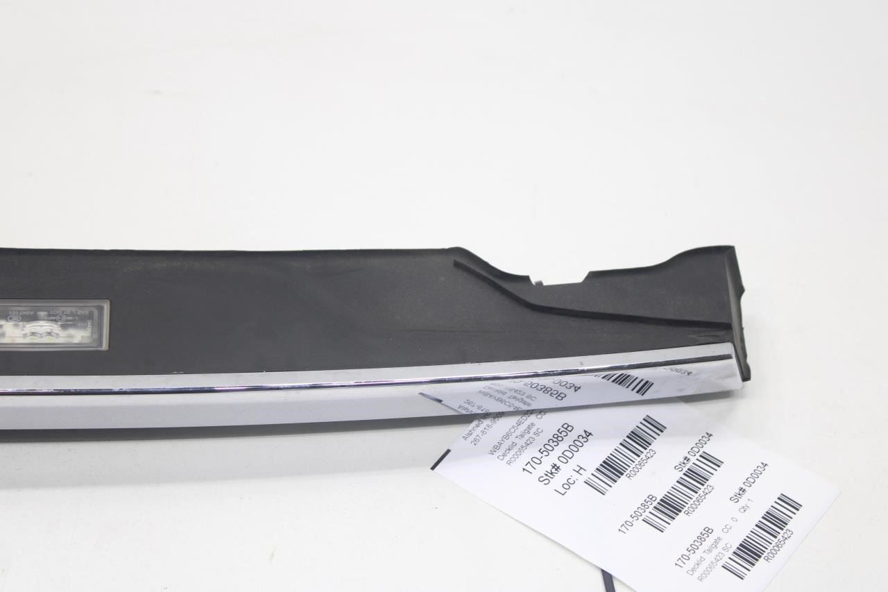 2010-2015 BMW 750i Rear Trunk Lid Pull Handle w/ License Plate Light and Camera - Alshned Auto Parts